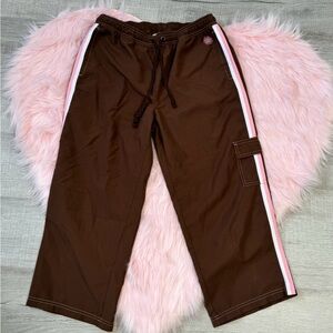 Y2K Brown Cargo Pants‎